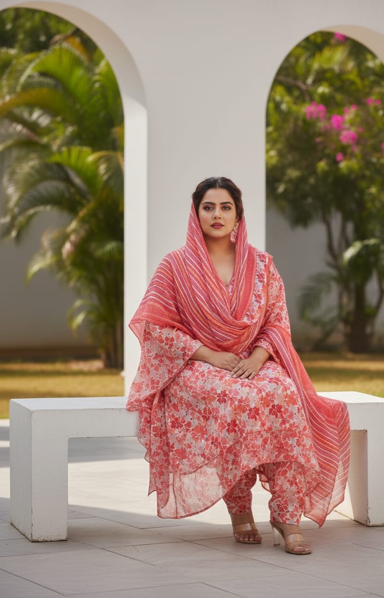 Floral Kaftan | 3 PCS