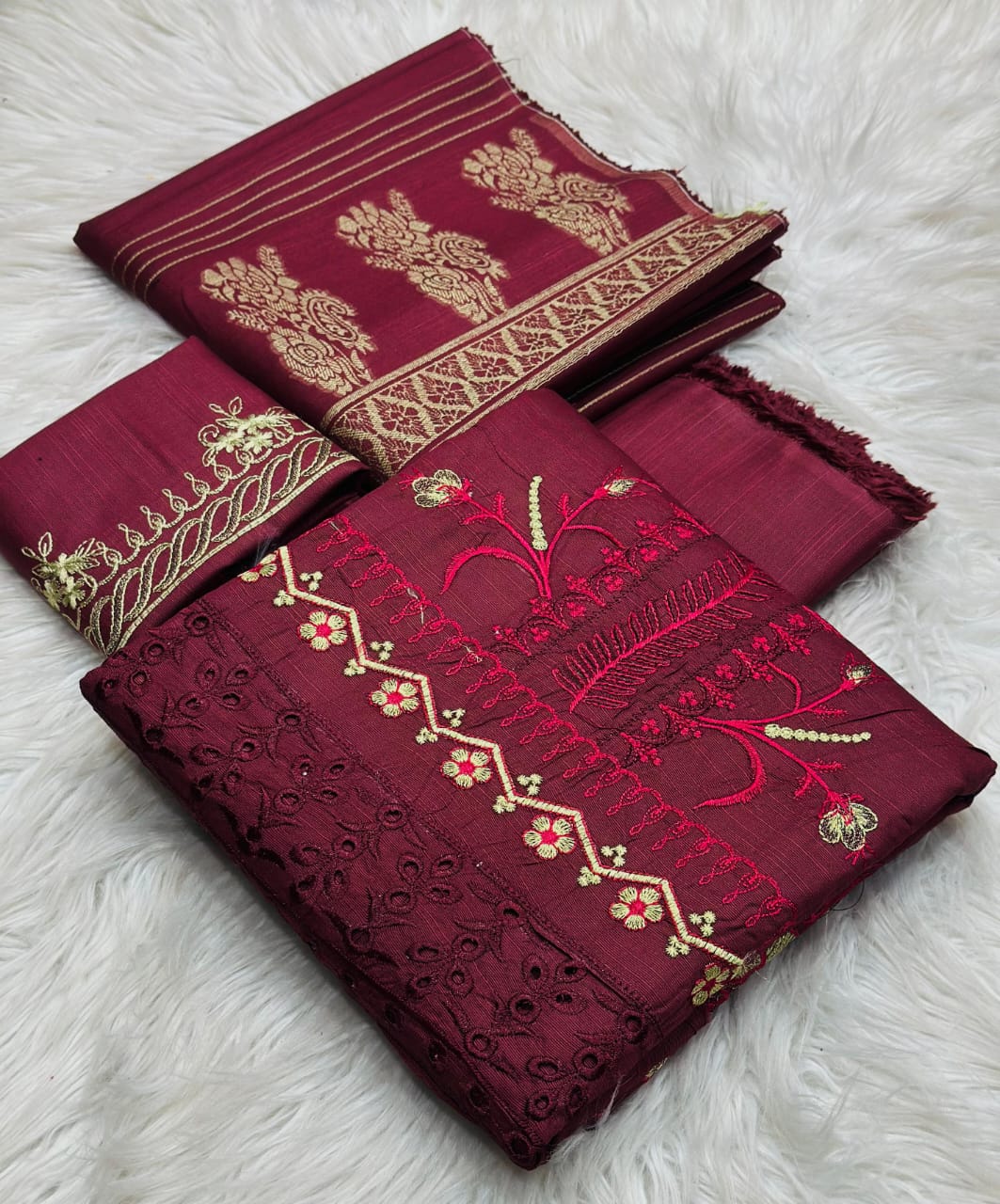 WInters | 3 Pcs | Unstitch